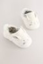Neutral Bunny Baby Slip On Shoes (0-24mths) - Image 1 of 1