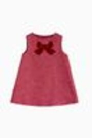 Rood - Trotters London Little Herringbone Georgina Bow Dress - Image 1 of 1