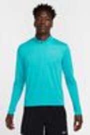 Nike Cactus Blue Dri-FIT Pacer Quarter Zip Running Top - Image 1 of 1