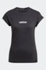 adidas Black Essentials Single Jersey T-Shirt - Image 1 of 1