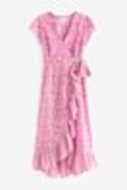 Aspiga Pink Demi Wrap Dress - Image 1 of 1