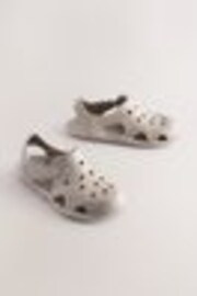 Neutral Moulded Closed Toe Touch Fastening Clogs - Image 1 of 1
