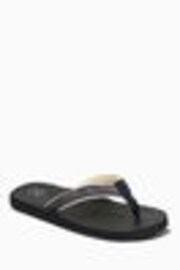 Foamlife Black Womens Yogi Flip Flops - Image 1 of 1