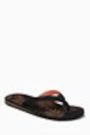 Foamlife Black Womens Zikat-SC Flip Flops - Image 1 of 1