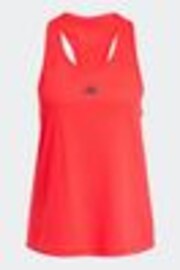 Rojo - Top básico sin mangas para entrenar con espalda de nadador y detalle minimalista de la marca de adidas - Imagen 1 de 1