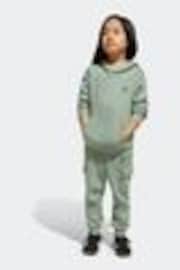 adidas Originals Green Hoodie and Joggers Set - Image 1 of 1