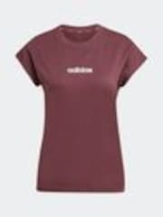 adidas Red Essentials Single Jersey T-Shirt - Image 1 of 1