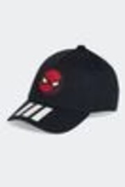 adidas Black Little Kids Marvel Spider-Man 100% Cotton Cap - Image 1 of 1