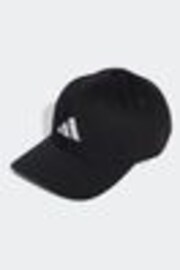 adidas Black 100% Cotton Baseball Cap - Image 1 of 1