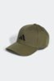 adidas Green 100% Cotton Baseball Cap - Image 1 of 1