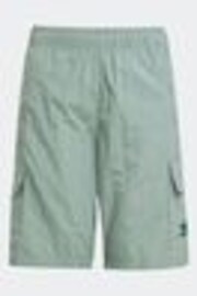 Verde - adidas Kids Originals Cargo Shorts - Imagen 1 de 1