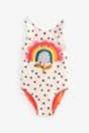 Ecru Spot Rainbow Swimsuit (3mths-7yrs) - Image 1 of 1