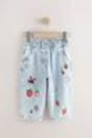 Denim Stripe Strawberry 100% Cotton Jeans (3mths-7yrs) - Image 1 of 1