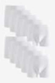 White Rich Trunk Boxers 10 Pack - Image 1 of 1