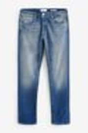 Replay Mid Blue Grover Straight Fit Jeans - Image 1 of 1