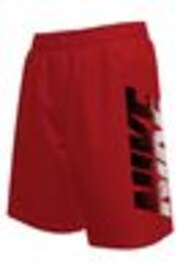 Nike Red Bold Logo 7 Inch Volley Swim Shorts - Image 1 of 1