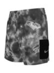 Nike Grey Water Tie Dye 4 Inch Volley Swim Shorts - Image 1 of 1