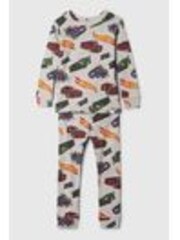 Conjunto de pijama de algodón de manga larga de Hot Wheels de Gap (6 meses-5 años) - Imagen 1 de 1