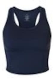 Sweaty Betty Navy  Blue All Day Cropped Tank - Image 1 of 1