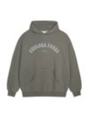 أخضر - Chelsea Peers Cotton Embroidered Logo Hoodie - صورة 1 من 1