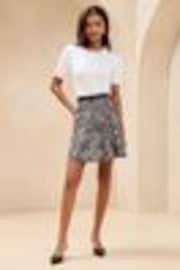 Lipsy Grey Skater Skirt - Image 1 of 1