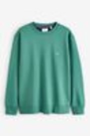GANT Green Green Regular-Fit Shield Crew Neck Sweatshirt - Image 1 of 1