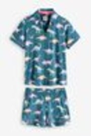 Azul - Chelsea Peers Fun Print Short Pyjamas Set - Imagen 1 de 1