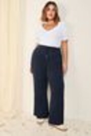 marine - Friends Like These Pantalons larges en jersey - Image 1 de 1
