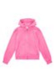 Juicy Couture Light Purple Diamanté Zip Through Hoodie - Image 1 of 1