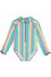Muddy Puddles Light Blue UV Protective Swimsuit - Image 1 of 1