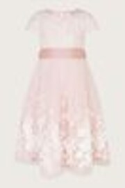 Monsoon Pink Sorcha Embroidered Lace Maxi Dress - Image 1 of 1
