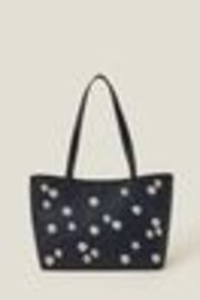 Accessorize Blue Daisy Tote Bag - Image 1 of 1