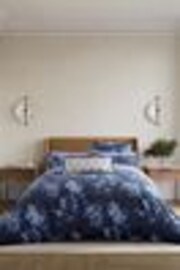 Bedeck of Belfast Cobalt Blue Navy Nahla Duvet Cover and Pillowcase Set - Image 1 of 1