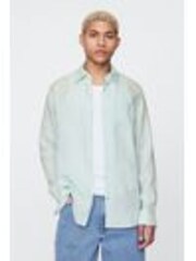 Gap Green 100% Linen Long Sleeve Classic Shirt - Image 1 of 1