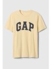 Geel - Gap - Everyday - 100% Katoenen T-shirt met logo, ronde hals en korte mouwen - Image 1 of 1
