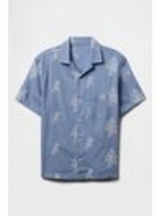 Gap Blue Linen-Cotton Shirt - Image 1 of 1