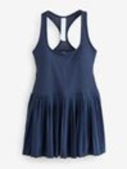 Fabletics Blue Hot Shot Pleated Dress - Image 1 of 1