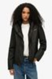 Superdry Black Hooded Mountain Windbreaker Jacket - Image 1 of 1