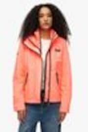 Superdry Pink Hooded Mountain Windbreaker Jacket - Image 1 of 1