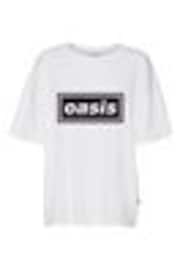 NOISY MAY White Oasis Graphic Short Sleeve T-Shirt - Image 1 of 1