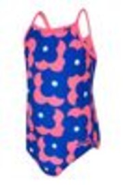 Zoggs Girls Pink Tex Back Swimsuit - Image 1 of 1