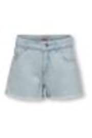 ONLY KIDS Blue Denim Flower Shorts - Image 1 of 1