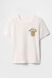 Gap White Fries Short Sleeve Graphic T-Shirt (6mths-5yrs) - Image 1 of 1