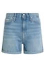 Calvin Klein Blue Mom Shorts - Image 1 of 1
