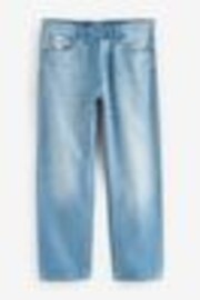 Синий с хромированной отделкой - прямые хлопковые джинсы из 100% Calvin Klein 90 's - Изображение 1 из 1