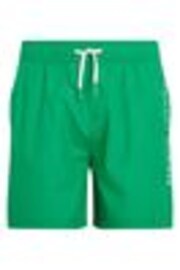 Tommy Hilfiger Green Medium Drawstring Swim Shorts - Image 1 of 1