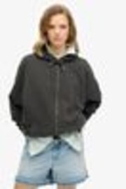 Superdry Black Studios Zip Hoodie - Image 1 of 1