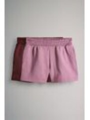 The Set Rose Pink/Red Brown 2 Pack Relaxed Sweat Shorts - Image 1 of 1