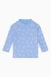 MORI Stripe UPF 50+ Seersucker Sun Safe Rash Vest - Image 1 of 1