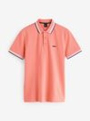 BOSS Orange Paddy Tipped 100% Cotton Polo Shirt - Image 1 of 1